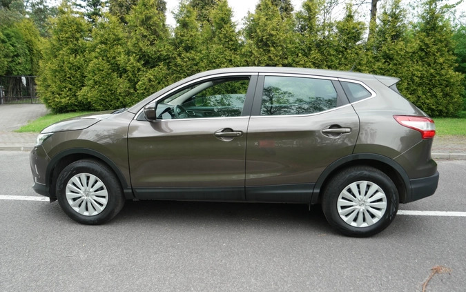Nissan Qashqai cena 59900 przebieg: 83900, rok produkcji 2017 z Trzebinia małe 631